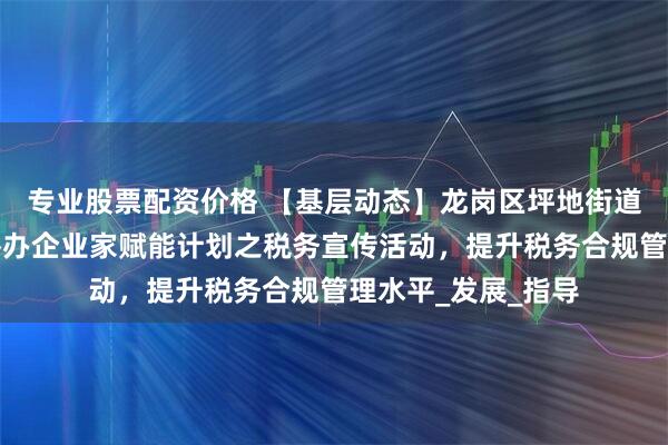 专业股票配资价格 【基层动态】龙岗区坪地街道工商联（商会）举办企业家赋能计划之税务宣传活动，提升税务合规管理水平_发展_指导