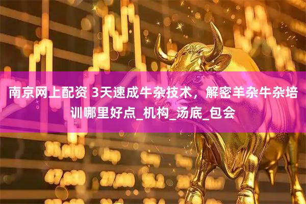 南京网上配资 3天速成牛杂技术，解密羊杂牛杂培训哪里好点_机构_汤底_包会